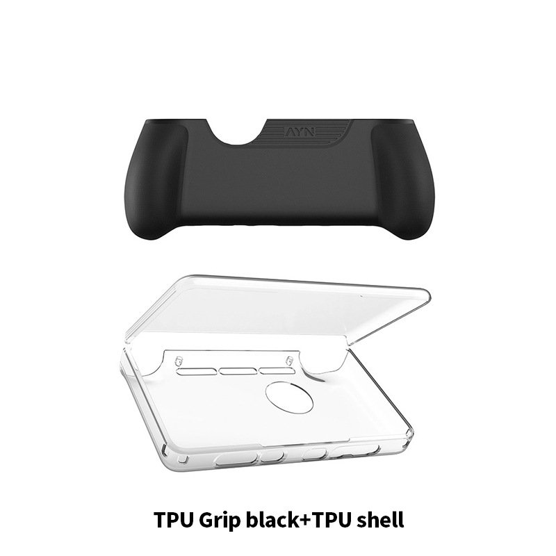 Ayn Thor New Dual-Screen Flip Game Console Handheld Accessories Grip Protective Cover Cosmetics Bag Lanyard Soft Cloth Bag